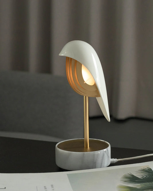 Daqiconcept Alarm Clock + Light Chirp White Marble