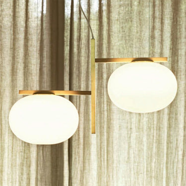 Modern Alba 468 pendant lighting for living rooms and bedrooms by Oluce