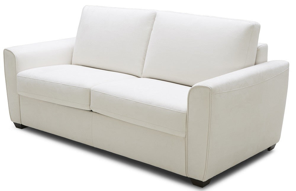 Alpine Sofa Bed White Fabric by JM