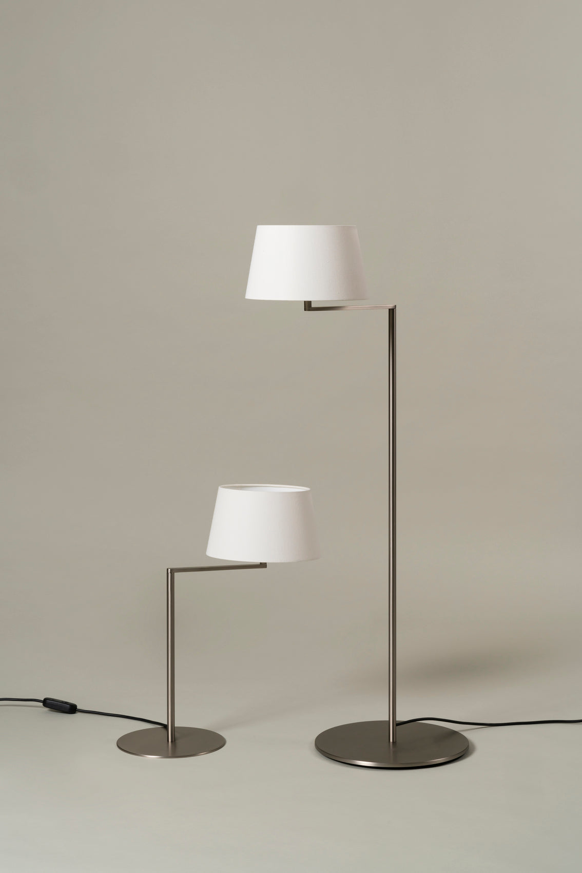 George Hansen Inspired Americana Floor Lamp