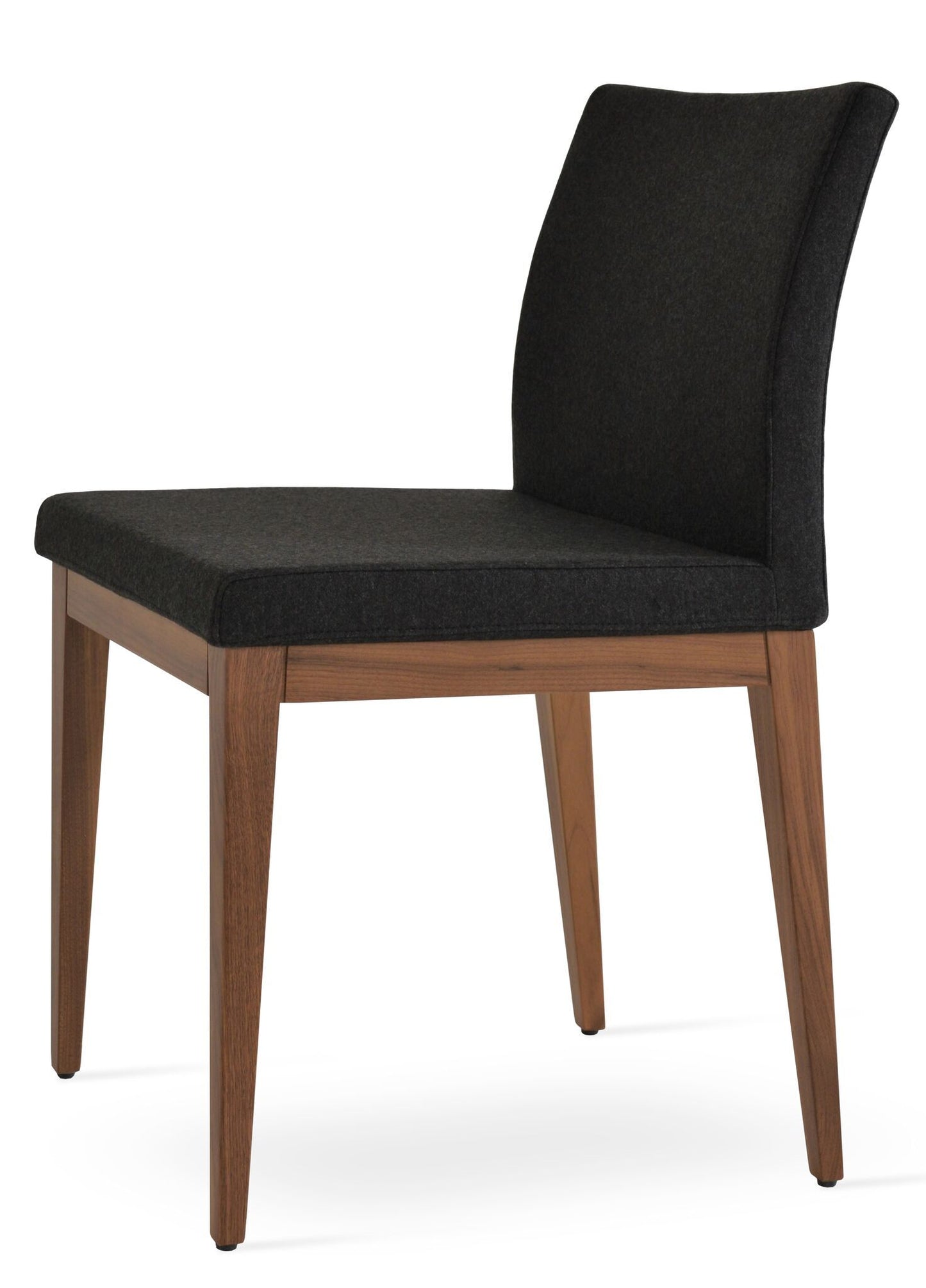 Aria Wood Dining Chair Fabric by SohoConcept