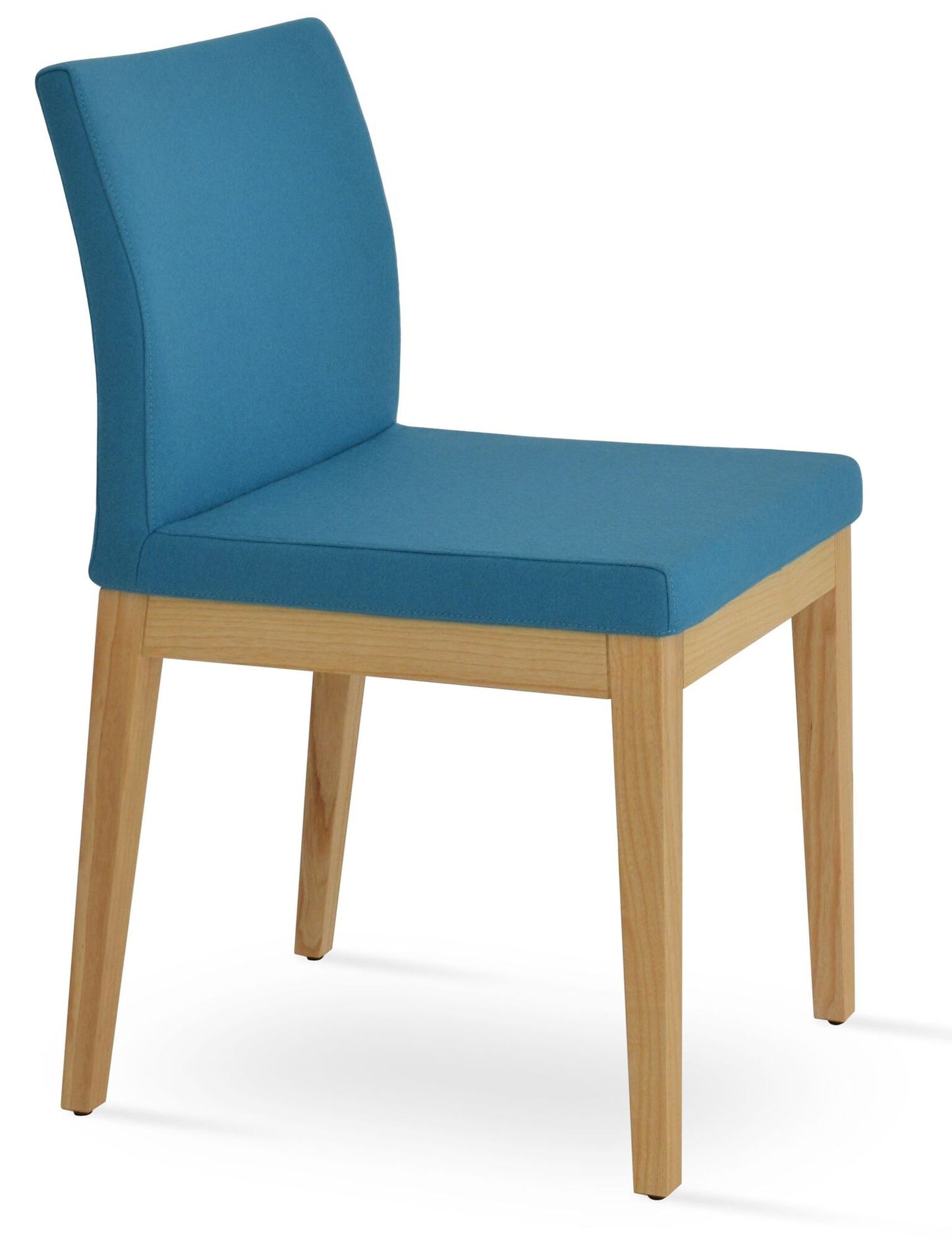 Aria Wood Dining Chair Fabric by SohoConcept