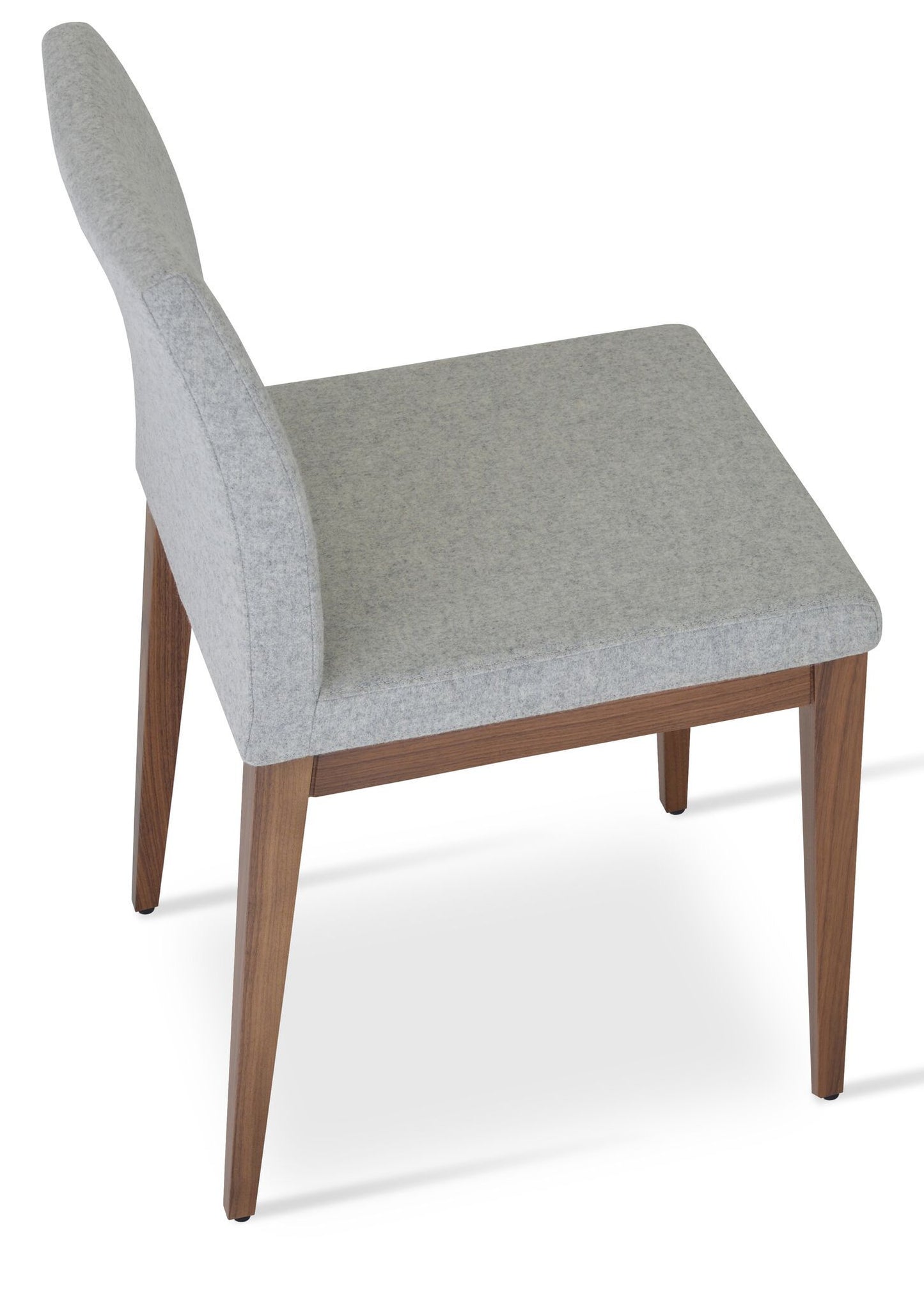 Aria Wood Dining Chair Fabric by SohoConcept