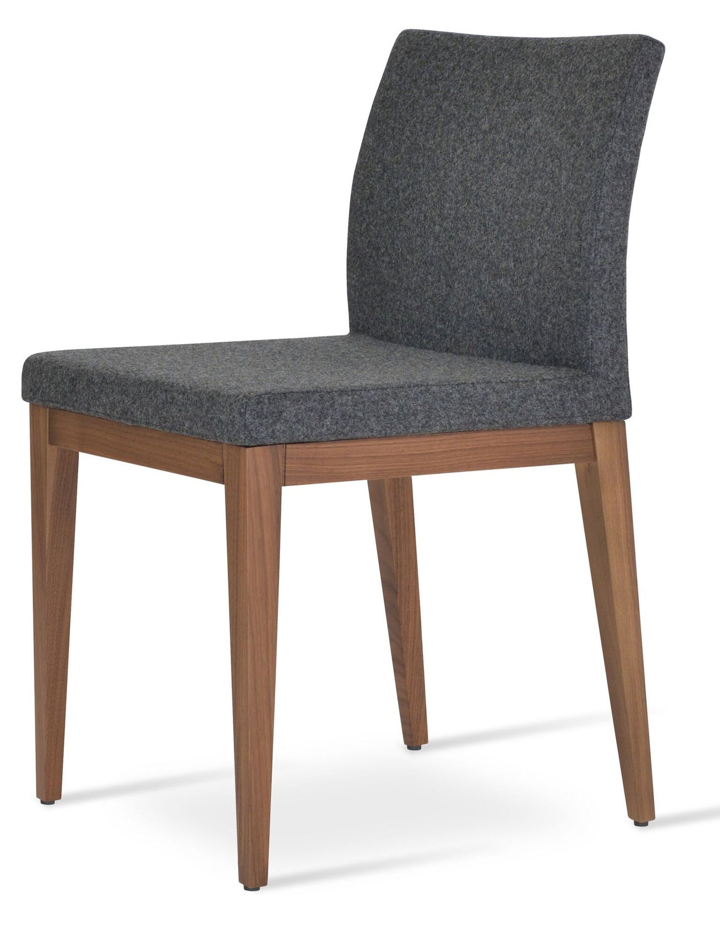 Aria Wood Dining Chair Fabric by SohoConcept