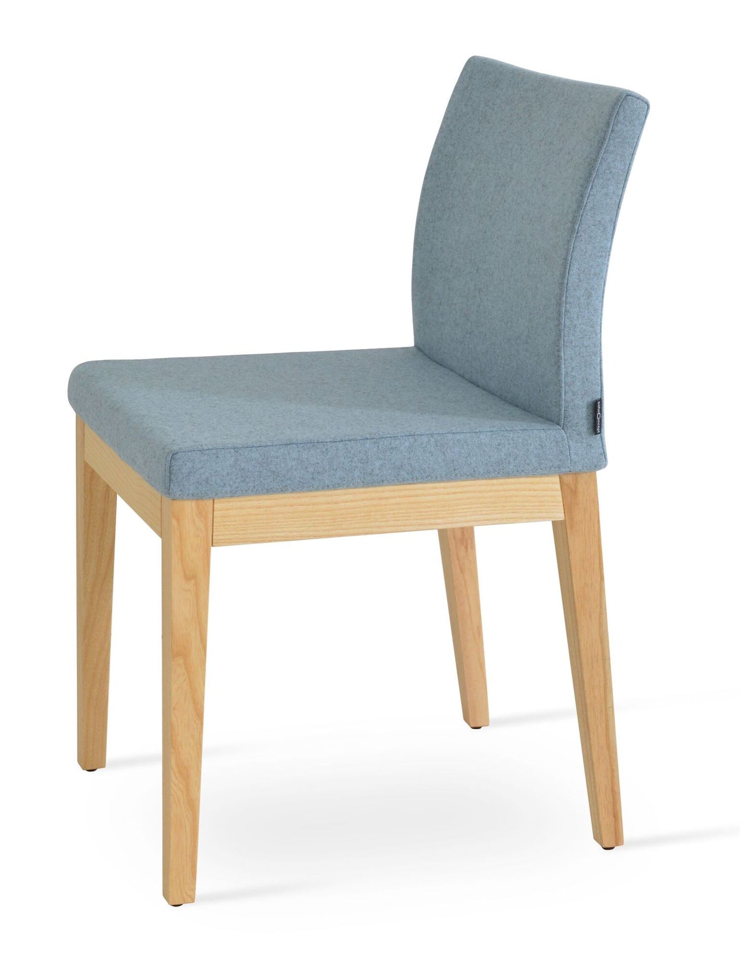 Aria Wood Dining Chair Fabric by SohoConcept