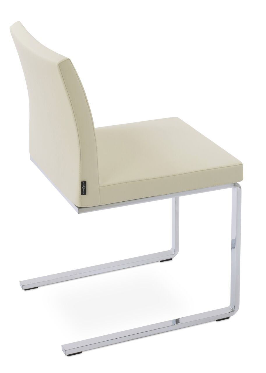 Soho Concept Aria Flat Chair Leather | Loftmodern 7