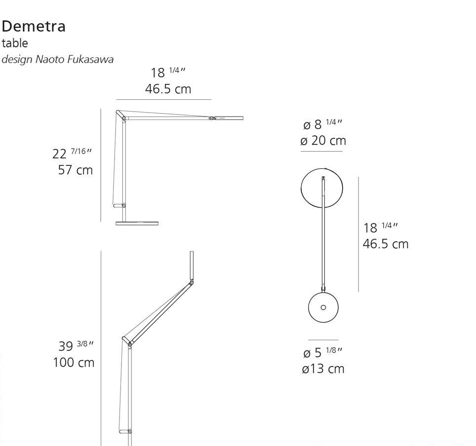 Artemide Demetra Table Lamp