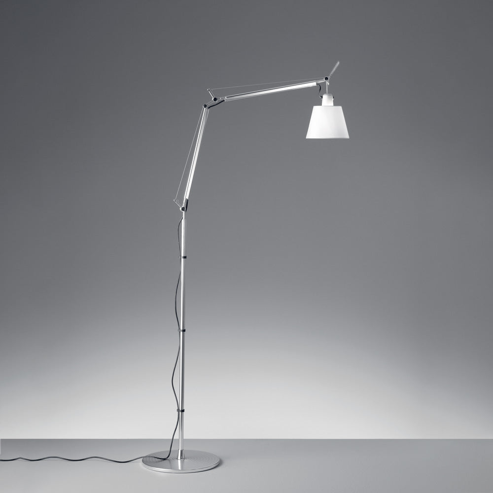 Artemide Tolomeo With Shade Floor Lamp