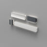 7-inch Artemide LineaCurve dual LED wall and ceiling light with 3000K output, ideal for small bathrooms, offices, and corridors