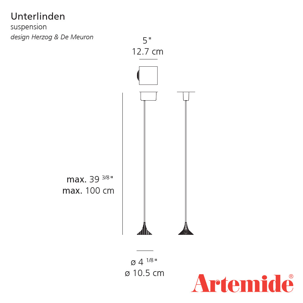 Artemide Unterlinden Pendant Light