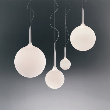 Artemide Castore 14 Italian Glass Pendant Light