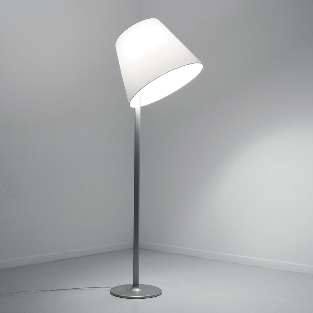 Artemide Melampo Floor Lamp - Contemporary Zamac Base Lamp
