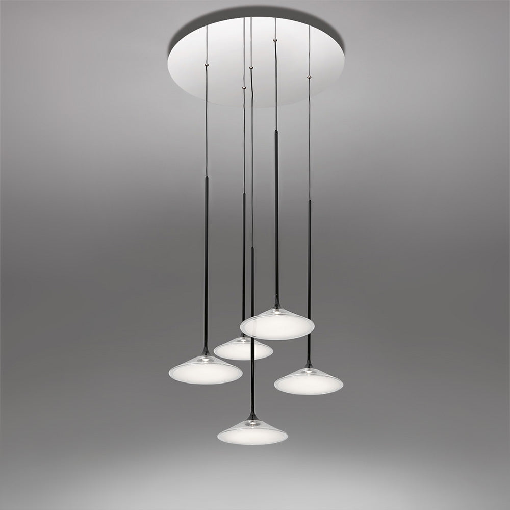 Artemide Orsa 21 Chandelier 5X7W Chandelier