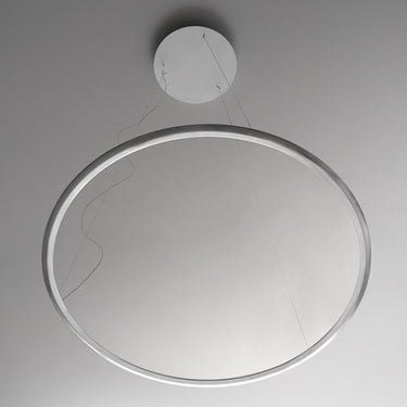 Minimalist Pendant Light with Transparent Diffuser