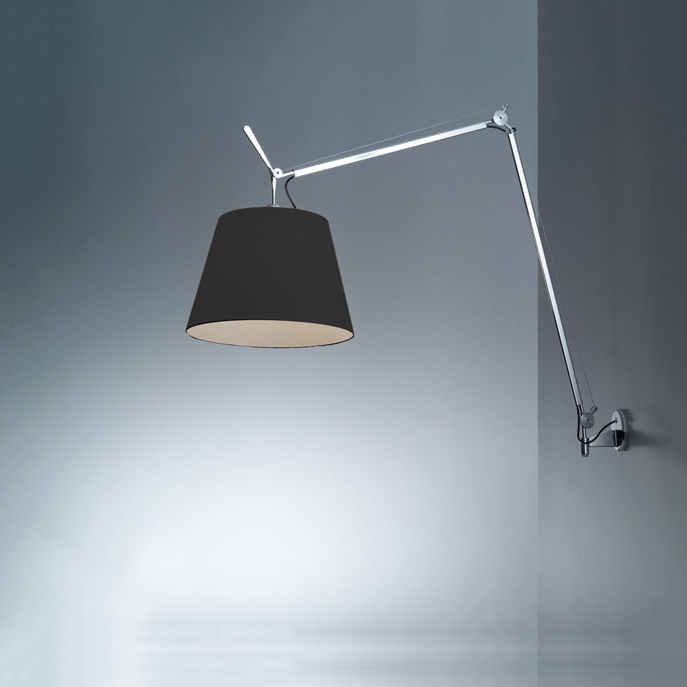 Artemide Tolomeo Mega Wall Light Black