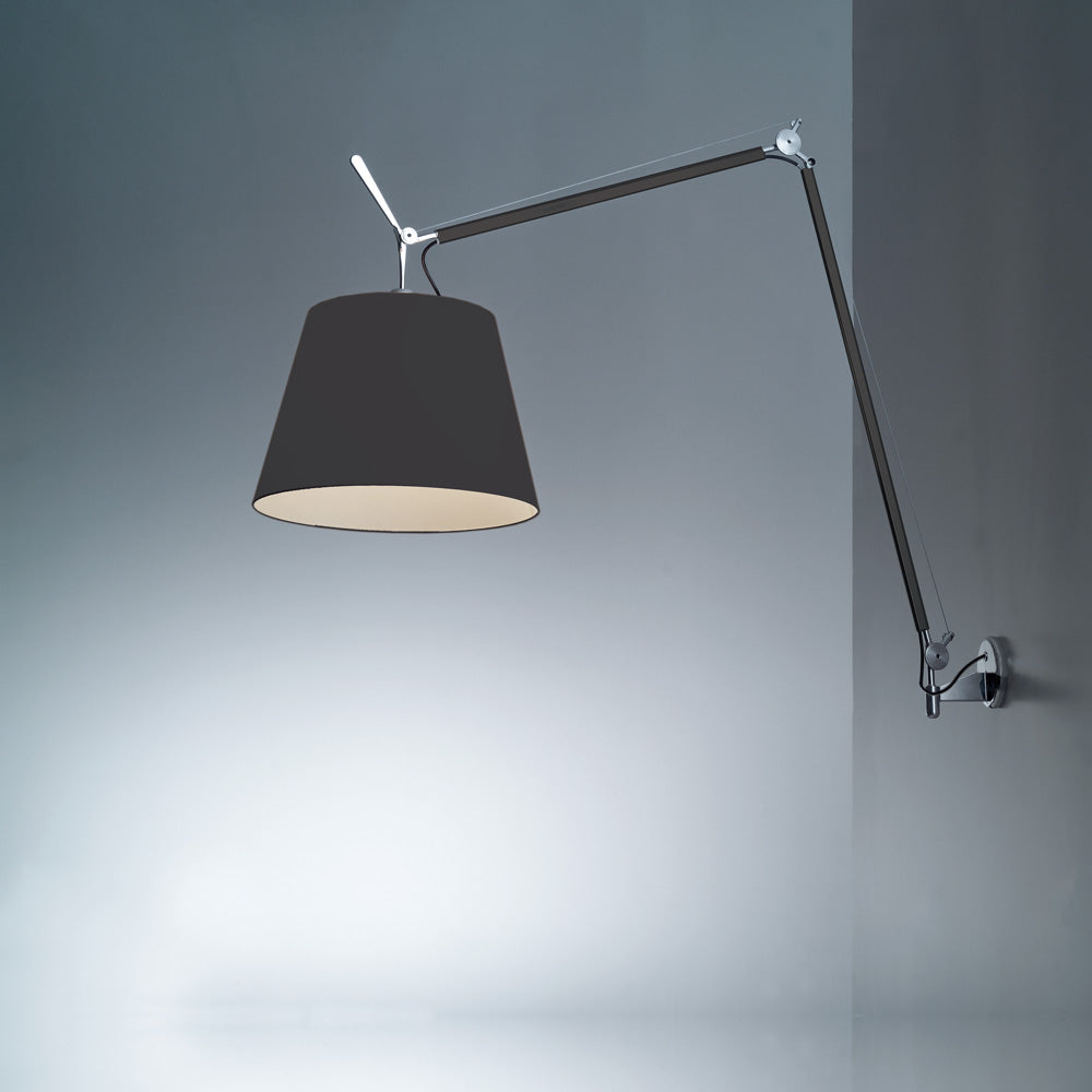 Artemide Tolomeo Mega Wall Light Black