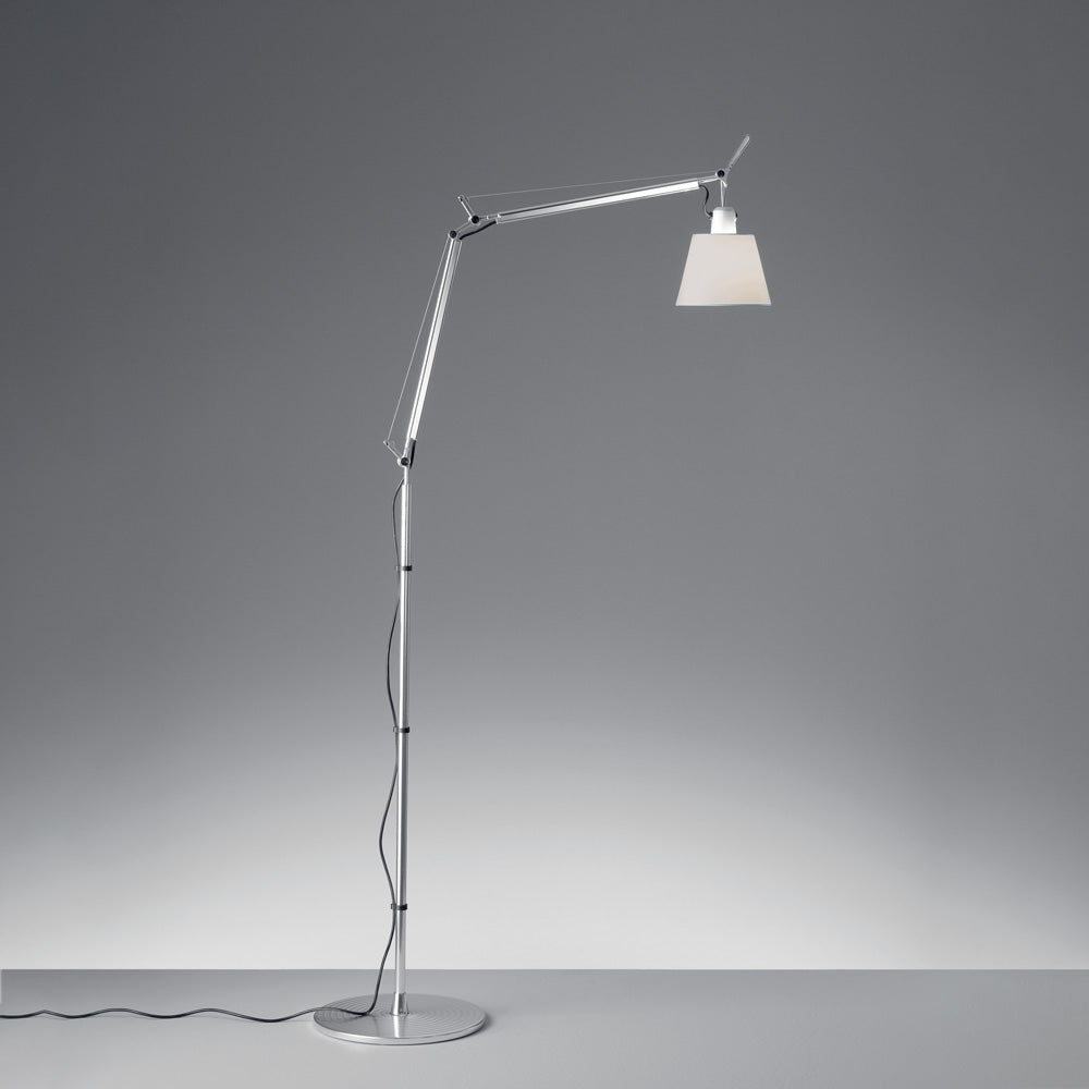 Artemide Tolomeo Reading With Shade Floor Lamp