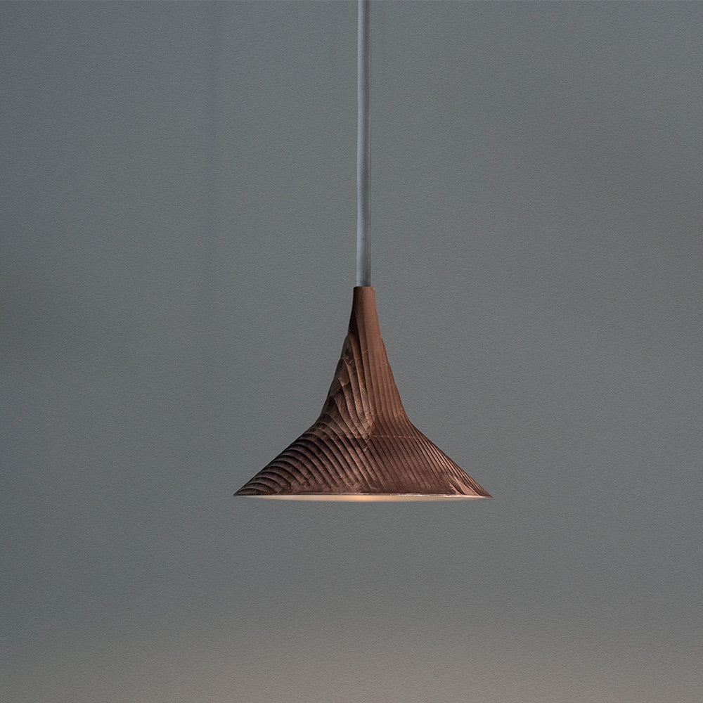 Artemide Unterlinden Pendant Light - Bronze Cone Suspension