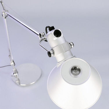 Adjustable Artemide Tolomeo Mini LED desk lamp with energy-efficient 50,000-hour lifespan for study or office