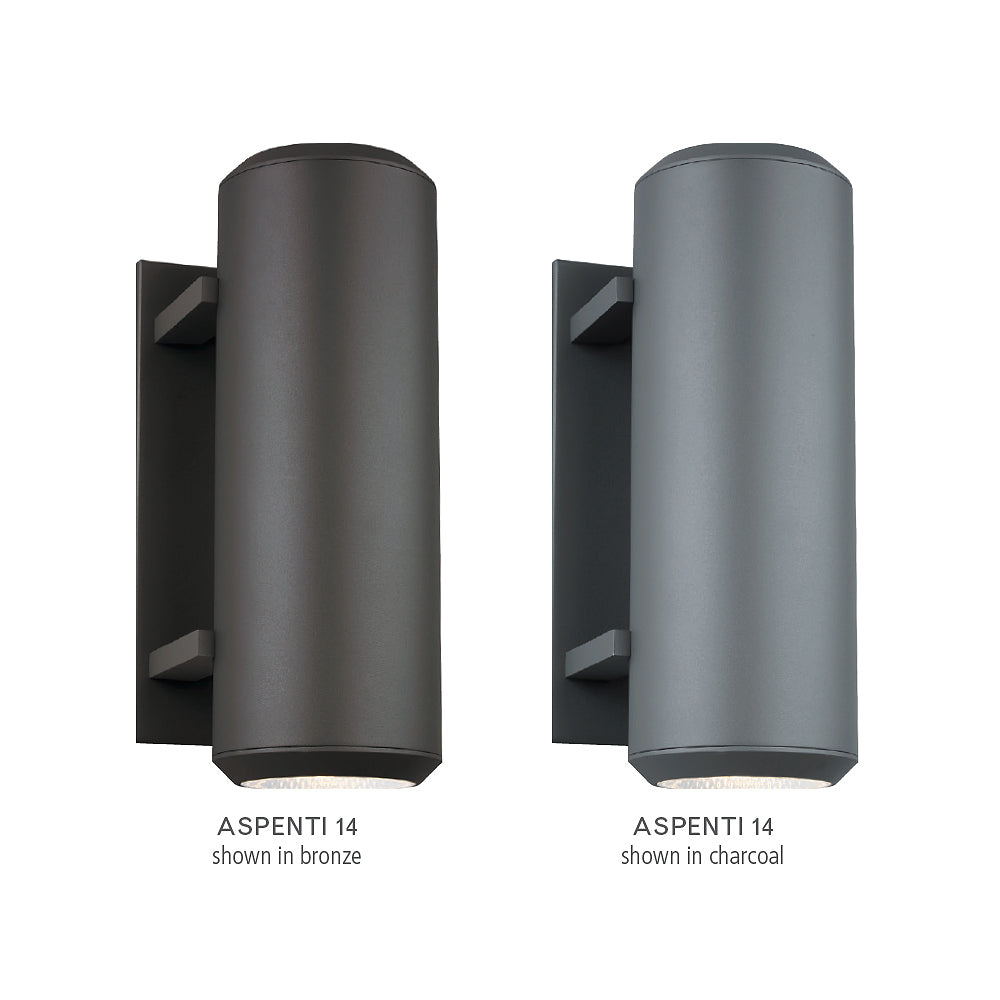 Aspenti 14 Outdoor Wall | Visual Comfort Modern