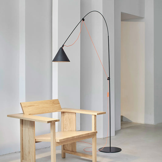 Midgard Ayno Large Floor Lamp Black