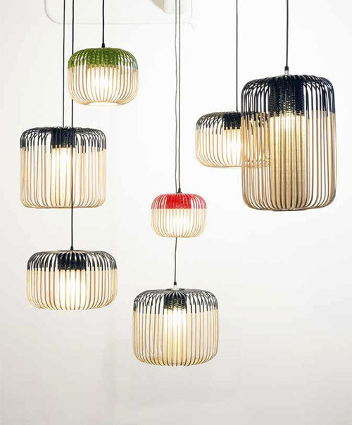 Bamboo Outdoor Pendant Large by Forestier