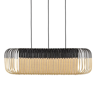 Bamboo Oval Pendant Medium by Forestier