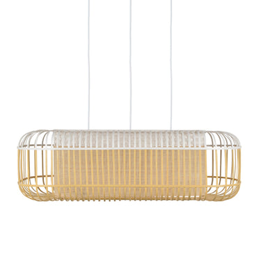 Bamboo Oval Pendant Medium by Forestier