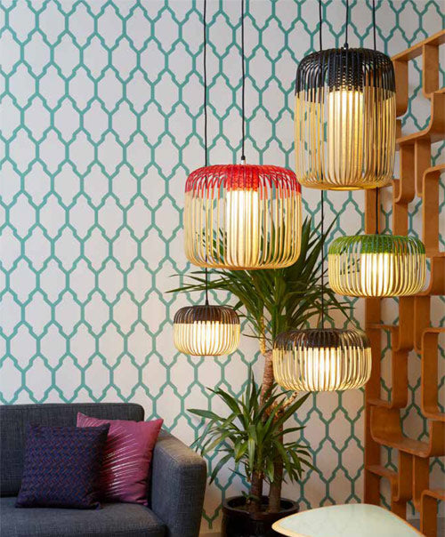 Bamboo Medium Pendant Light by Forestier