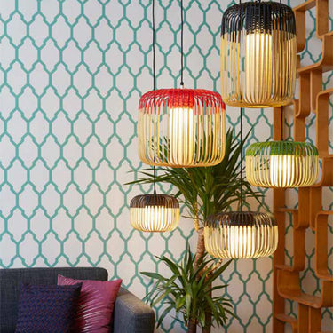 Bamboo Small Pendant Light by Forestier