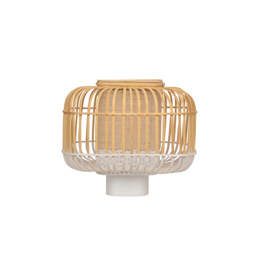 Bamboo Table Lamp Square Small by Forestier