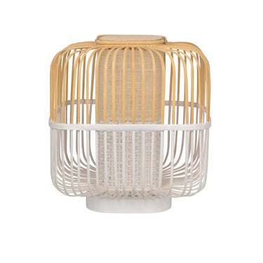 Bamboo Table Lamp Square Medium by Forestier