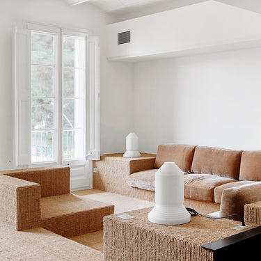 Elegant lighting with Santa and Cole Babel Table Lamp