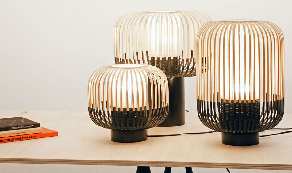 Bamboo Small Table Lamp by Forestier