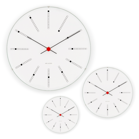 Banker's Wall Clock of Arne Jacobsen
