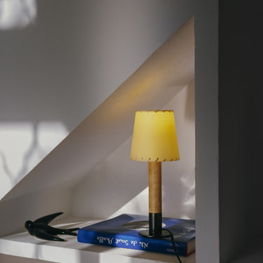 Basica Minima Table Lamp with Bronze Finish Base