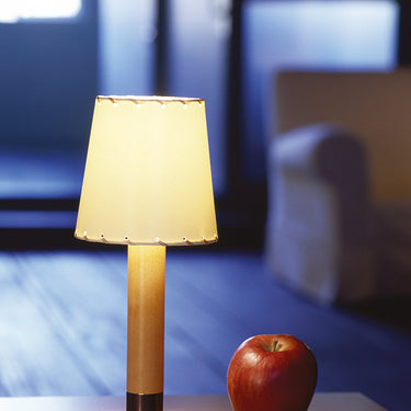 Santa & Cole Basica M1 Lamp with elegant wooden base