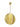 Bauhaus Inspired Pendant Light | 28 Inch LED Pendant | Natural Brass