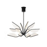 Tech Lighting Belterra 38" Modern LED Chandelier by Visual Comfort in Matte Black