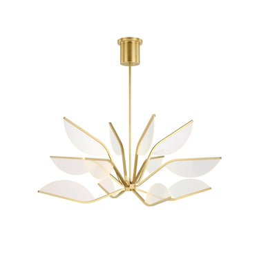 Visual Comfort Belterra 38" LED Chandelier (700BLT) in Natural Brass