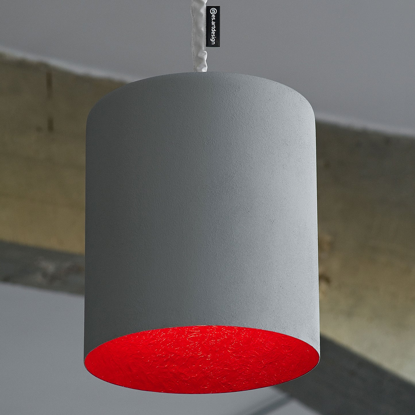 In-Es Art Design Bin Cemento Pendant Light