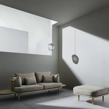 Scandinavian-style &Tradition Blown SW3 Pendant Light by Ameico in living space