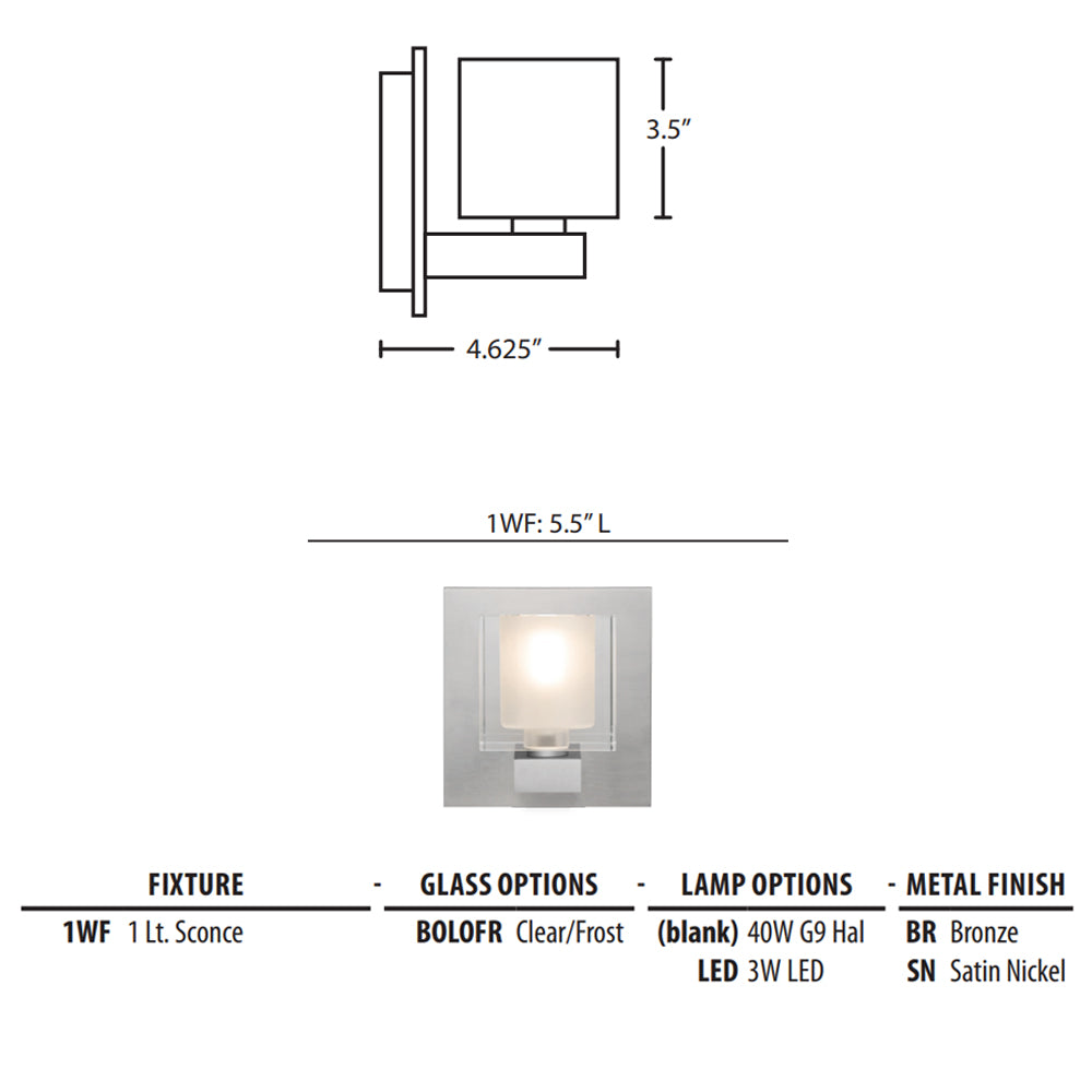 Besa Lighting Bolo Wall Light