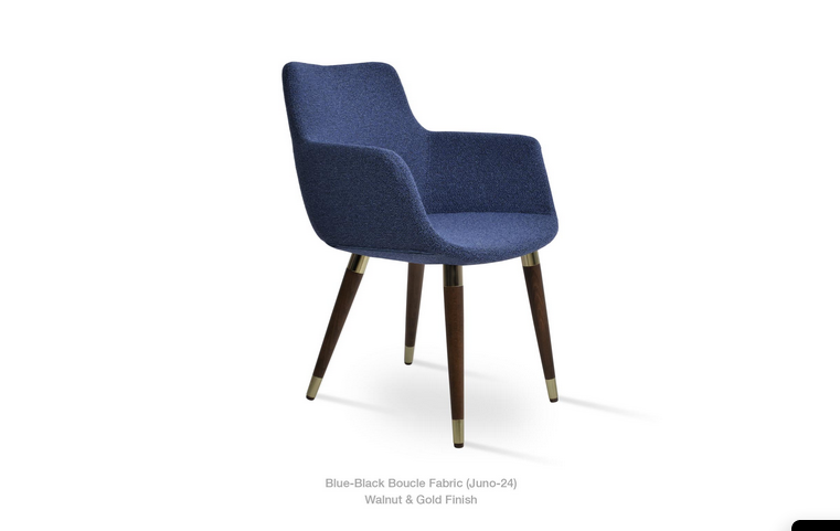 Bottega Ana Arm Chair Fabric by SohoConcept