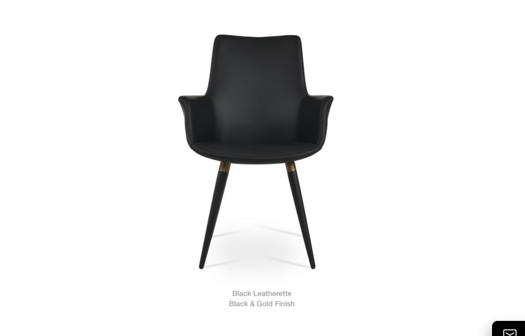 Bottega Ana Arm Chair High Back by SohoConcept