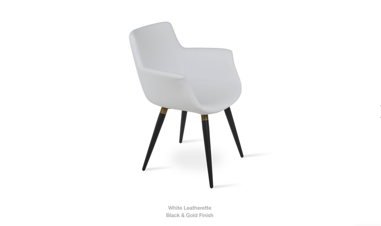 Bottega Ana Armchair Leather by SohoConcept