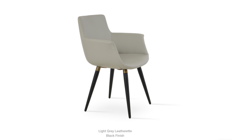 Bottega Ana Armchair Leather by SohoConcept