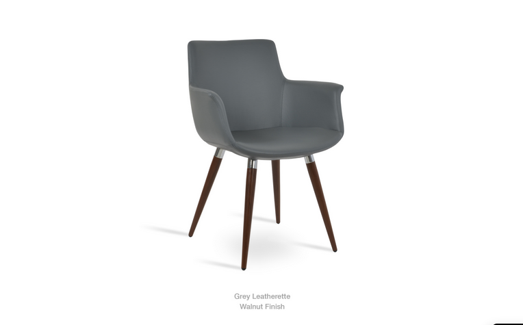 Bottega Ana Armchair Leather by SohoConcept