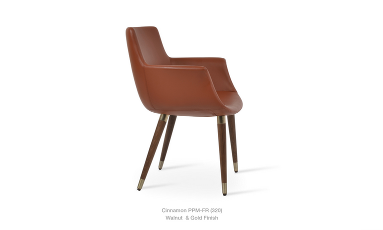 Bottega Ana Armchair Leather by SohoConcept