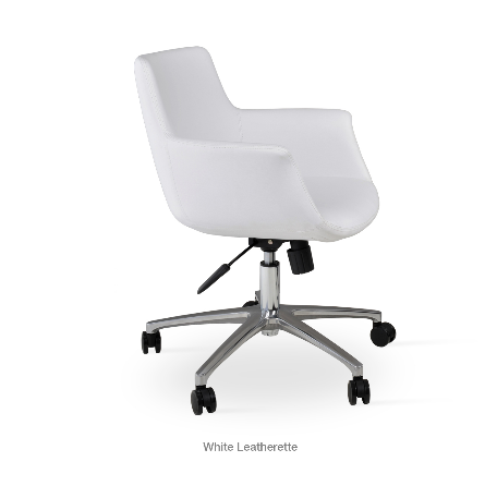 Bottega Office Chair Leather by SohoConcept